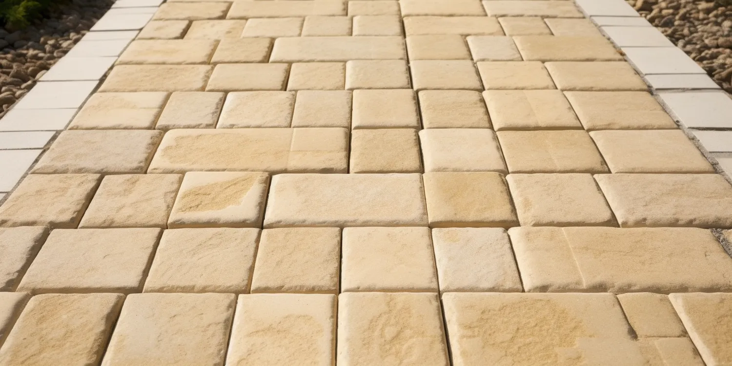 Jak układać kostkę brukową bez obrzeży?