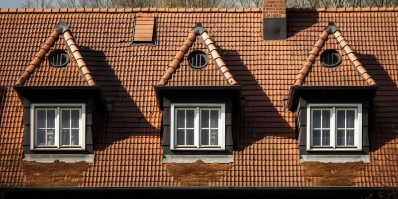 Czarny dach jakie okna?