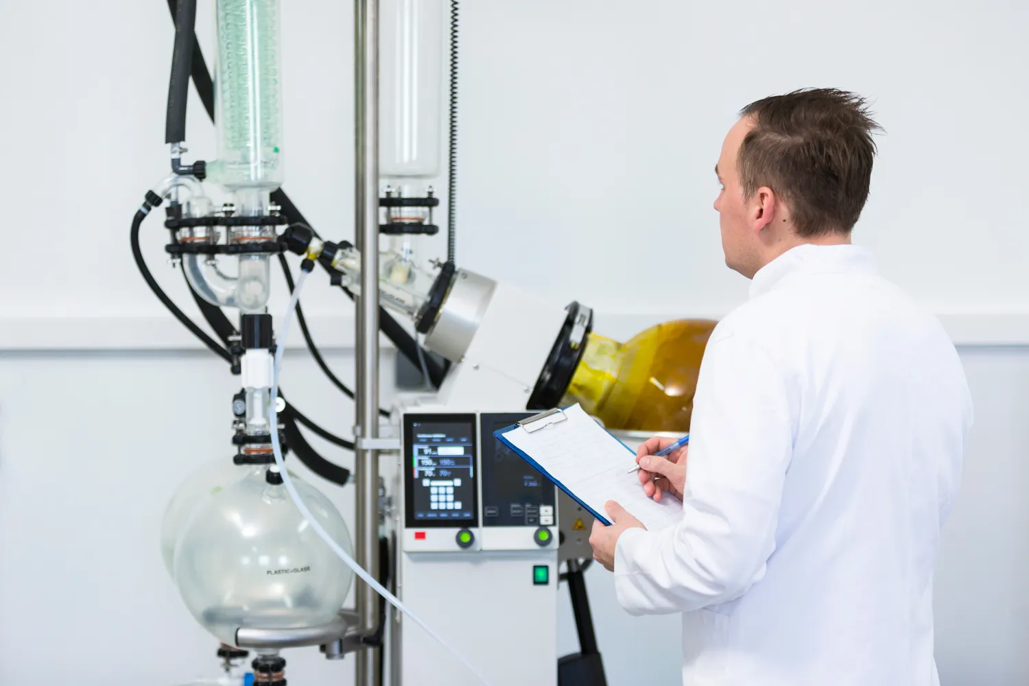 Proces odzysku rozpuszczalników