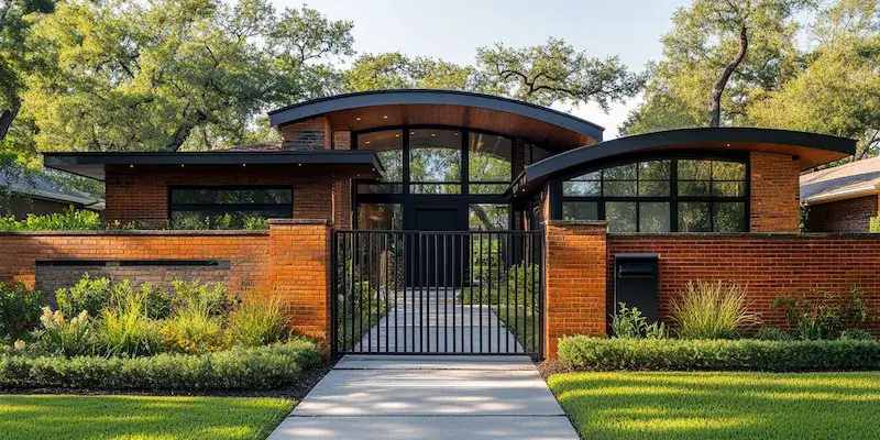 Polnische Gartenzäune