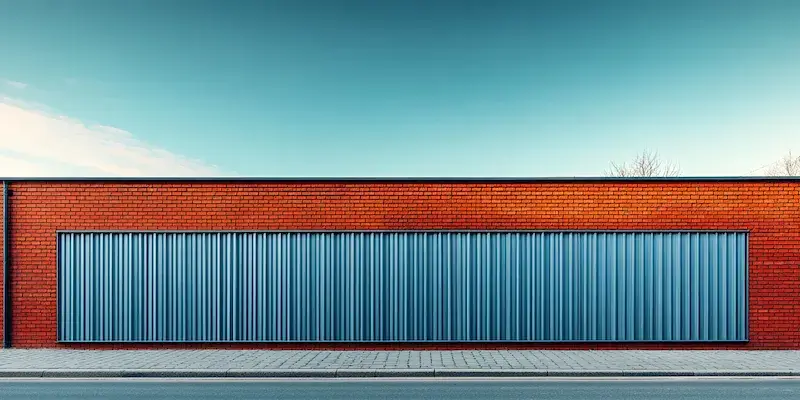 Moderne Gartengestaltung mit Zäunen aus Polen