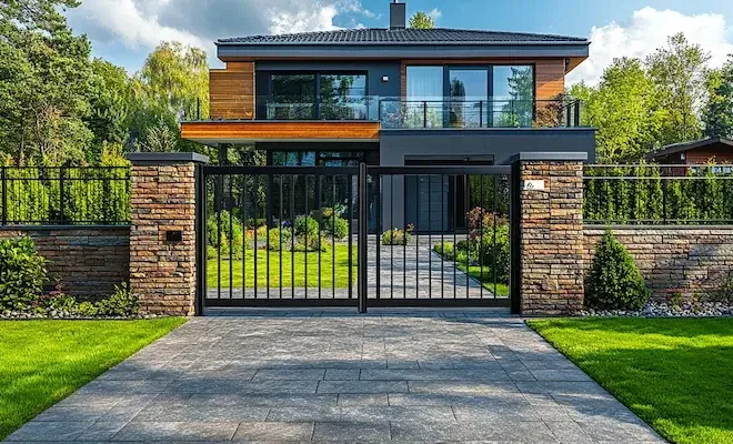 Alu Sichtschutz aus Polen