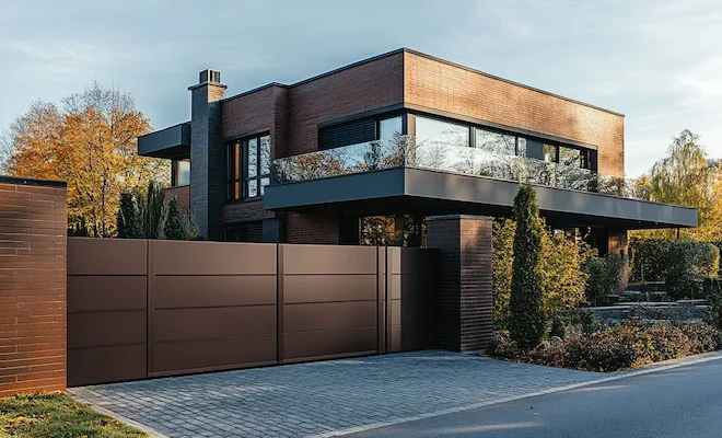 Aluminium Sichtschutzzaun aus Polen