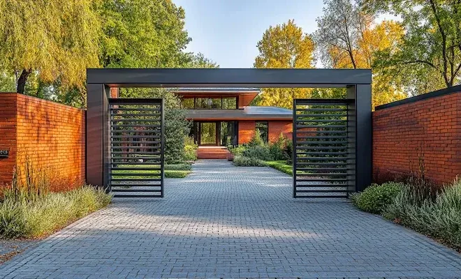 Sichtschutzzaun aus Polen mit Montage