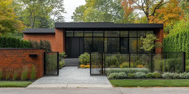 Sichtschutzzaun Polen mit Montage