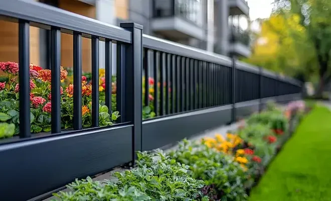 Gartenzäune aus Polen