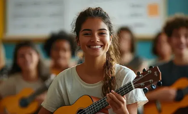 Jak nastroić ukulele koncertowe?