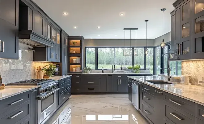 Białe meble kuchenne jakie płytki?