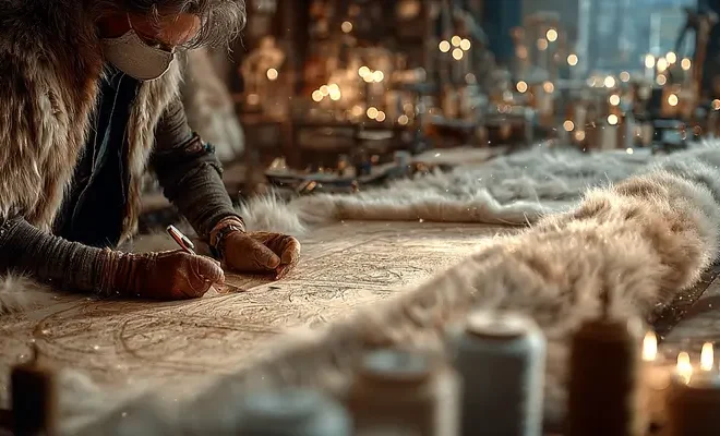 Futro do cosplay na rolce