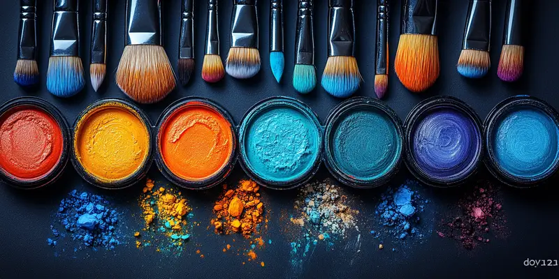 Jak dobrać kolor farby do twarzy?