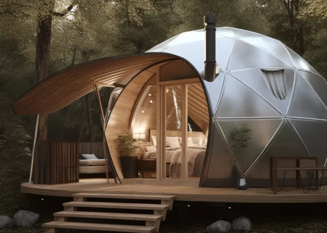 Namiot glampingowy całoroczny