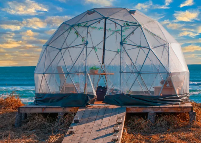 Namiot sferyczny glamping