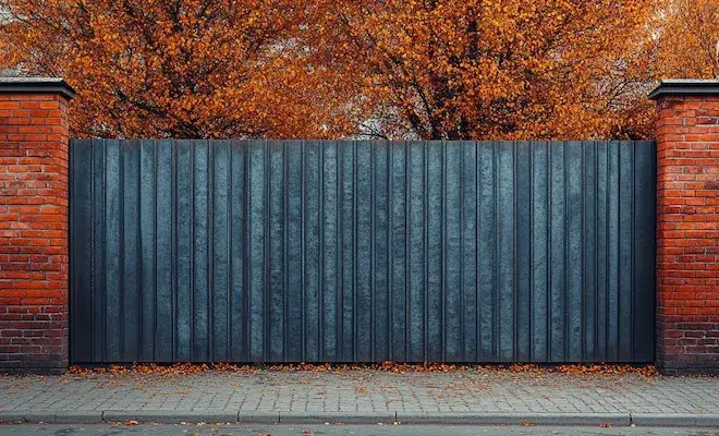 Alu Zäune aus Polen mit Montage