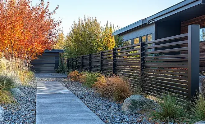 Design-Zäune aus Polen