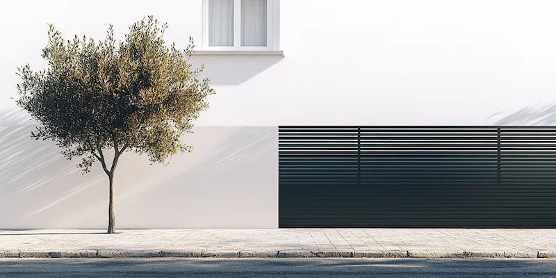 Gartenzaun aus Polen