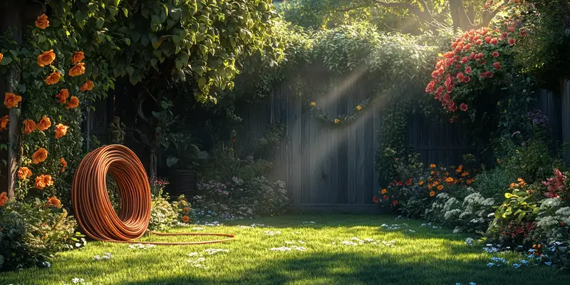 Jak zrobić stojak na wąż ogrodowy?