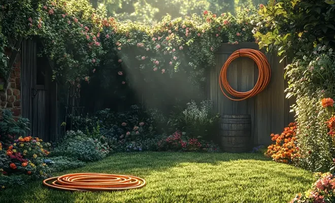 Jak zrobić wieszak na wąż ogrodowy?