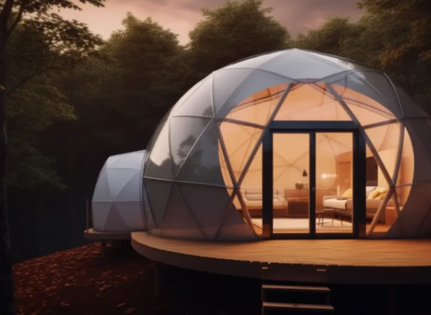 Namiot glampingowy całoroczny