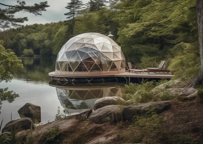 Namiot sferyczny całoroczny