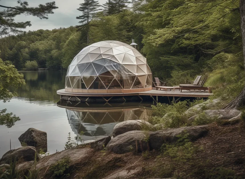 Namiot sferyczny całoroczny