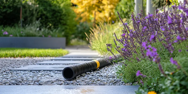 Nawadnianie ogrodu jakie rury?